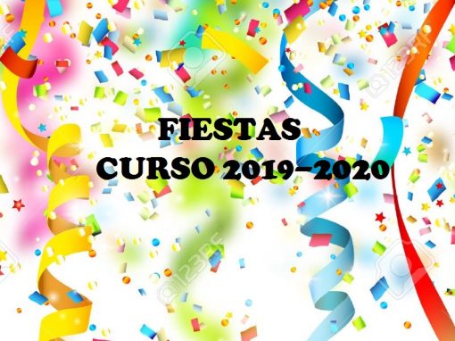 FIESTAS 2019-2020